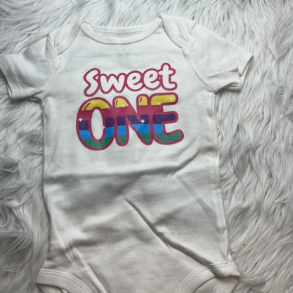 Sweet one onsies and sprinkle skirted Bummie - Picture 2 of 4